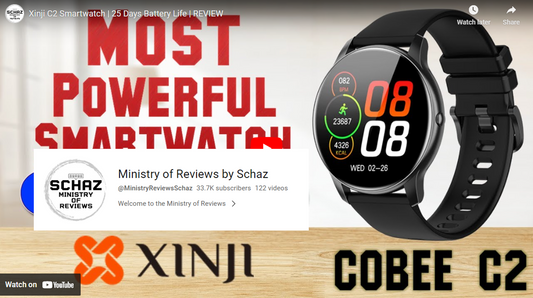YouTube Review | Xinji C2 Smartwatch | 25 Days Battery Life | REVIEW