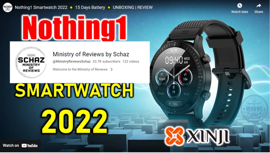 YouTube Review | Nothing1 Smartwatch 2022 🌟 15 Days Battery 🌟 UNBOXING | REVIEW