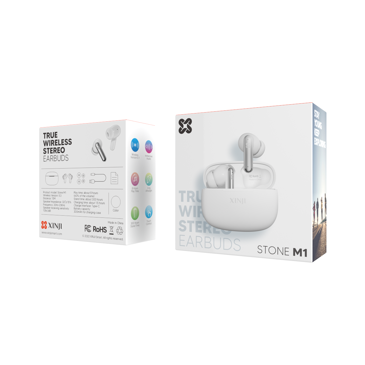 XINJI STONE M2 TWS EARBUDS