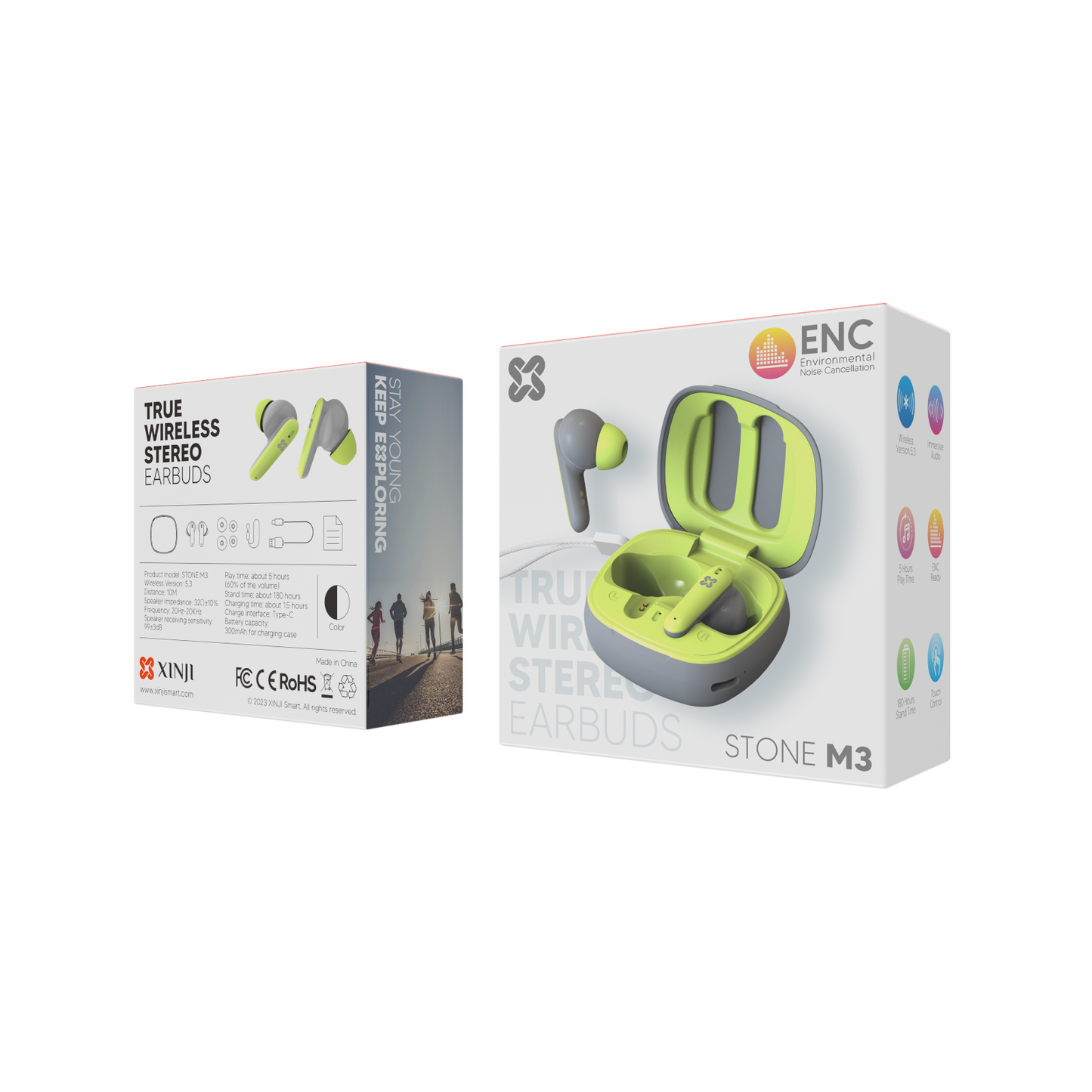 XINJI STONE M3 TWS EARBUDS