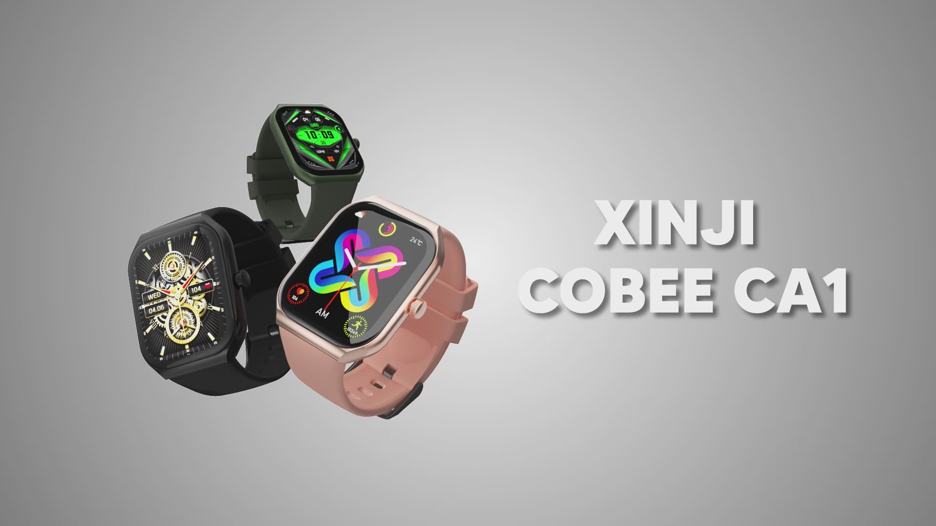 XINJI COBEE CA1 SMART WATCH – XINJISMART